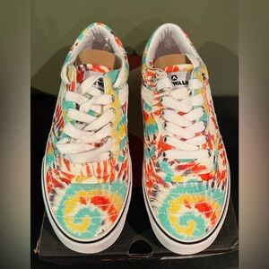 Colorful Tie-Dye Sneakers